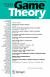 INTERNATIONAL JOURNAL OF GAME THEORY雜志封面